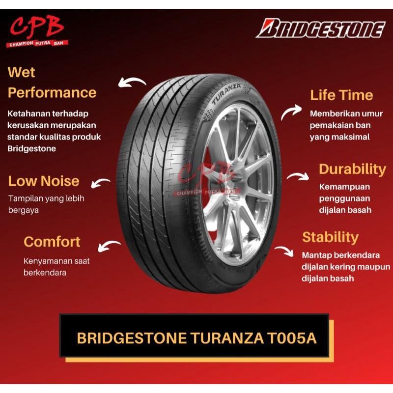 Ban Mobil 195 60 R15 Bridgestone Turanza T005A