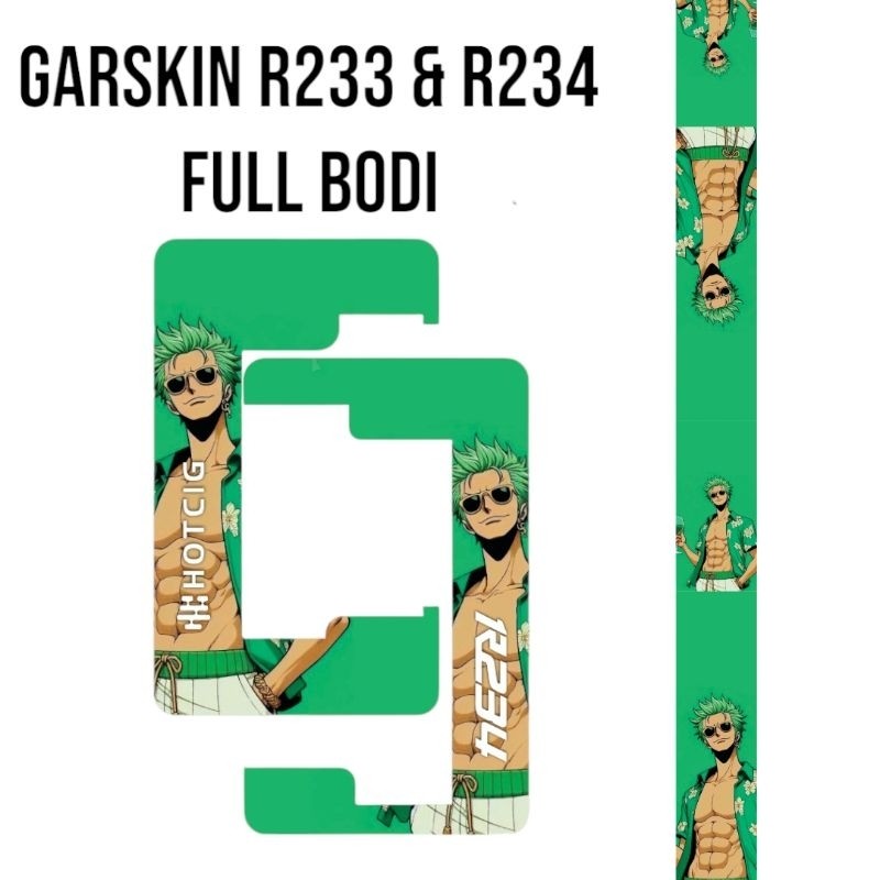 

Aicostore R 233 234 Bodi Laminasi Tebal Casing/Case Stiker Skin Wrap CUSTOM - Premium Quality