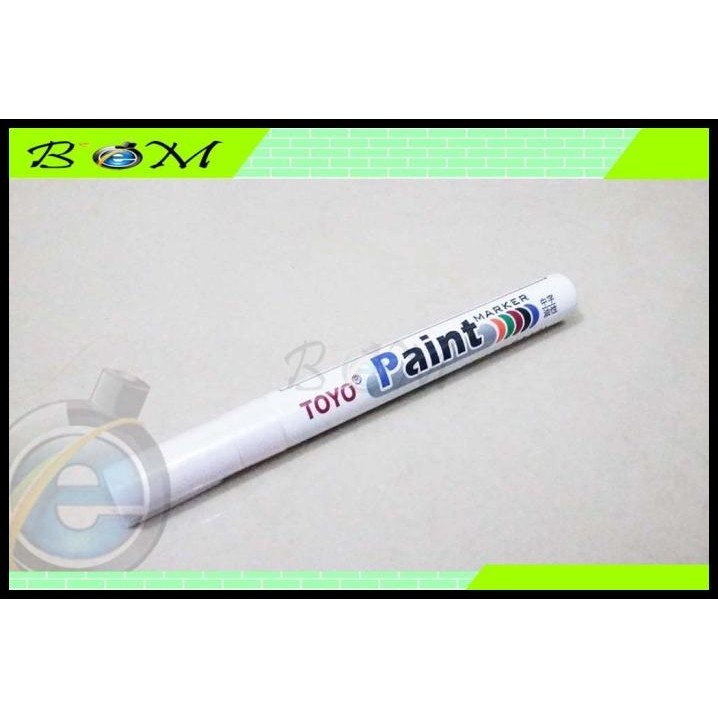 

HOT DEAL SPIDOL MARKER BAN TYRE TOYO PAINT WARNA PUTIH WHITE !!!