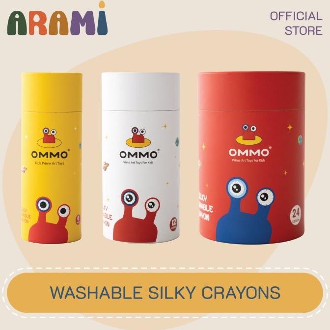 

OMMO WASHABLE SILKY CRAYONS CRAYON SUTRA HALUS KRAYON ANAK CRAYON ALAT GAMBAR ALAT LUKIS PENSIL WARNA LENGKAP UNIK LUCU MODERN TERBARU ASLI 100% ORIGINAL OFFICIAL GARANSI BRAND TERLARIS DISKON GROSIR COD TREND 2024 2025 NEGO BAYAR DI TEMPAT DISKON GRATIS