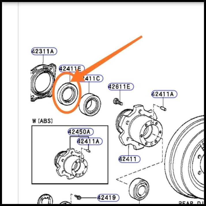 DISKON SEAL AS RODA SEAL RODA LANDCRUISER LAND CRUISER VX80 VX 80 ORIGINAL