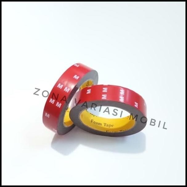 

TERMURAH DOUBLE TAPE / PEREKAT 2 SISI MM 3M MERAH 24MM X 4.5 M TERMURAH !!!!!!