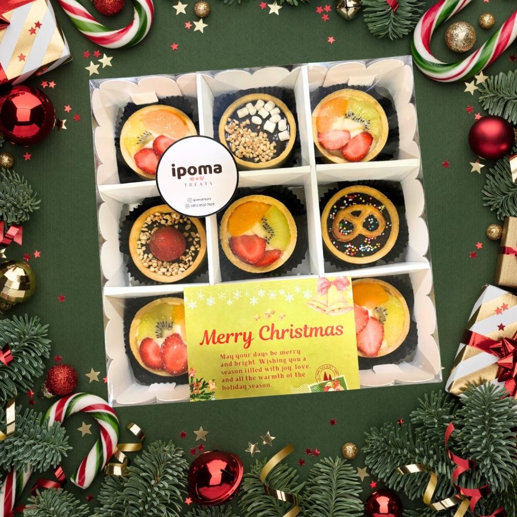 

CR - Ipoma Treats - Hampers Premium Kue Natal / Hampers Pie Buah & Choco Pie / Hampers Pie Christmas TERLARIS