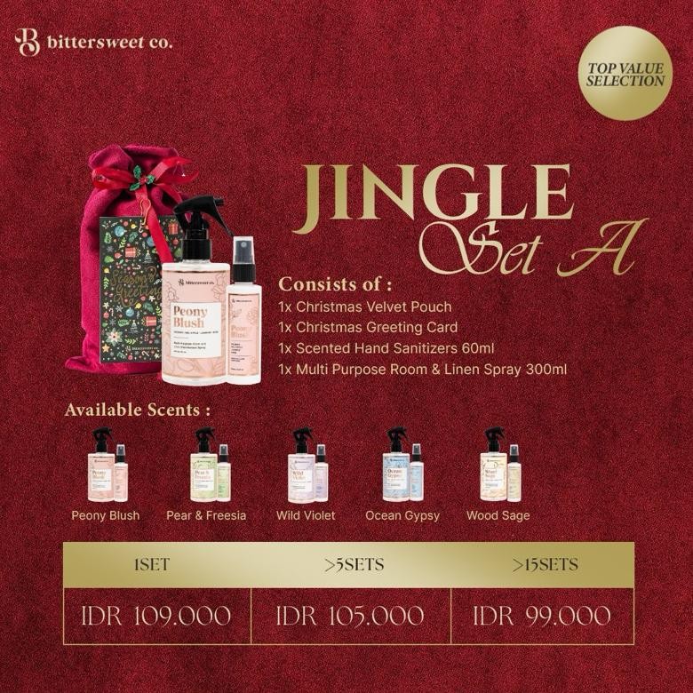 

CR - BITTERSWEET CO - Jingle Set A & B - READY STOCK Christmas Hampers TERLARIS