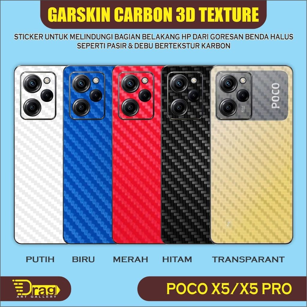 

Xiaomi Poco X5 Casing/Case Stiker Skin Wrap CUSTOM - Premium Quality