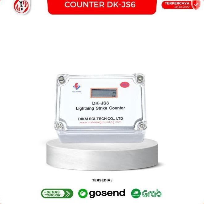 ORIGINAL Lightning Strike Counter DK-JS6 Penghitung Sambaran Petir