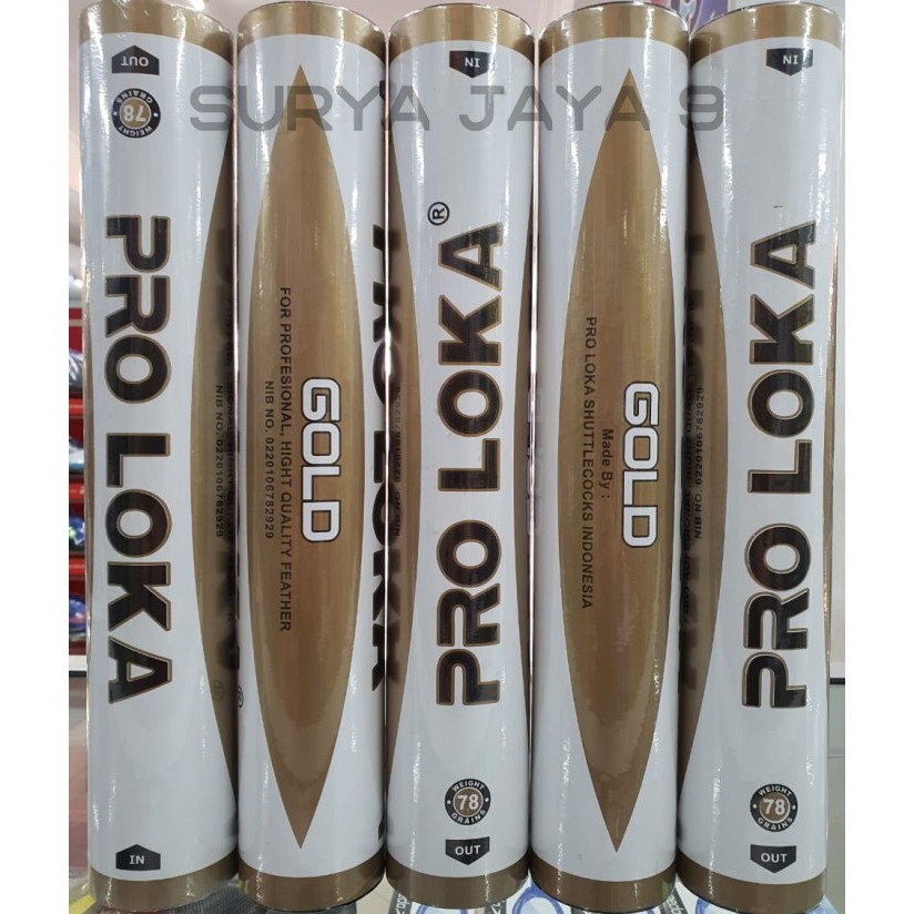 Kok Cock Shuttlecock Proloka Gold - Pro Loka Gold