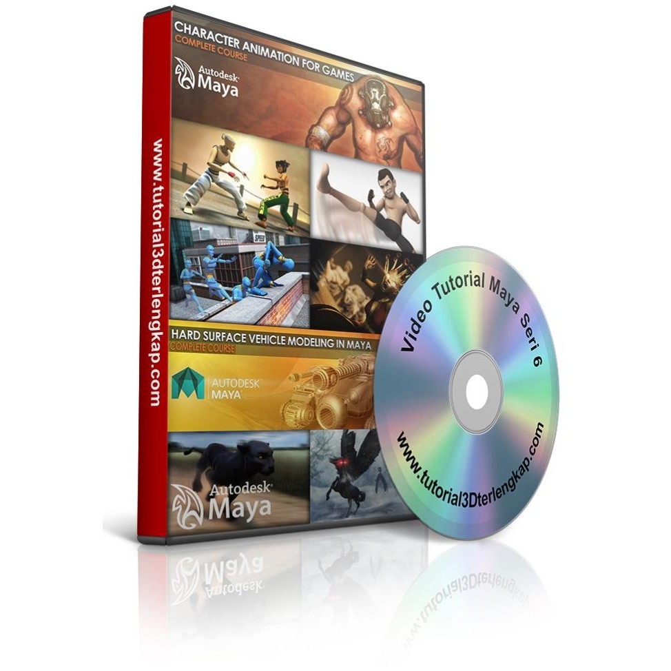 Diskon Video Tutorial Autodesk Maya Seri 6