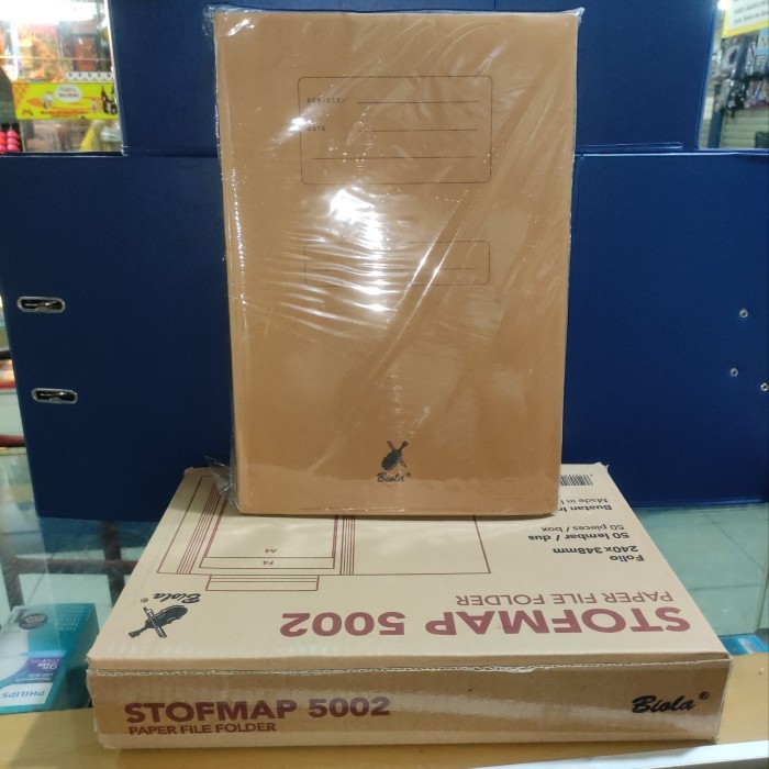 

NEW stop map folder file 5002 biola diamond kertas
