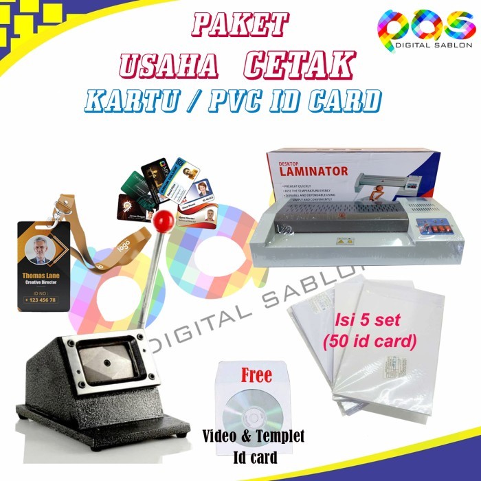 

BEBAS ONGKIR - Paket Cetak ID Card