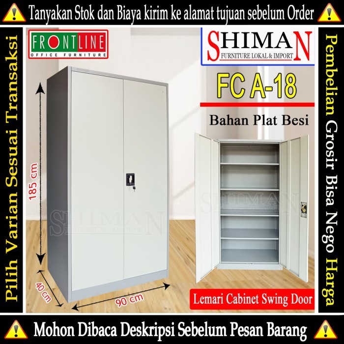 

NEW LEMARI CABINET ARSIP FC A18 FRONTLINE FULL PLAT BESI