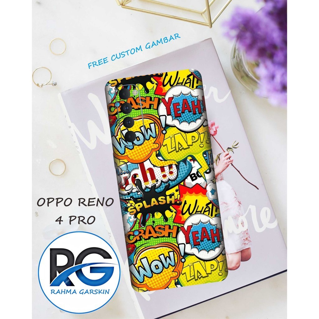 

Oppo Reno Casing/Case Stiker Skin Wrap CUSTOM - Premium Quality