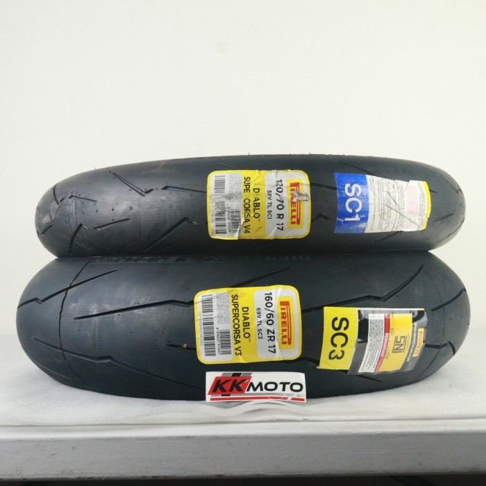 BAN PIRELLI DIABLO SUPERCORSA 120/70-17 dan 160/60-17