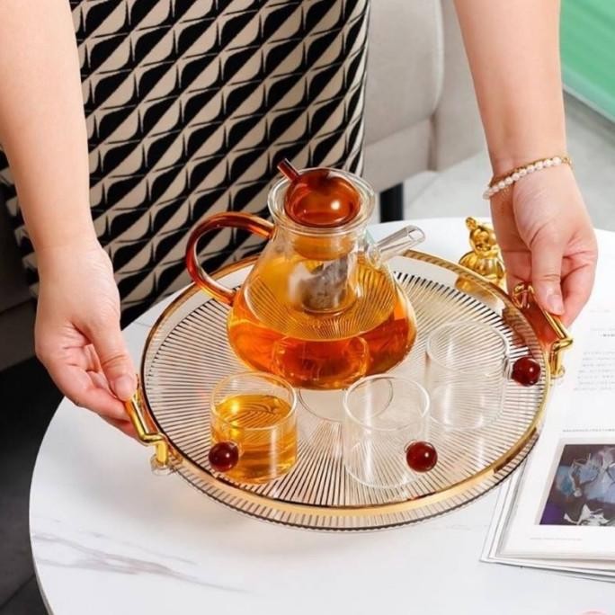 Promo Tray Nampan/Nordic Luxury Tray/Nampan Aesthetic Plastik/Acrylic Nampan