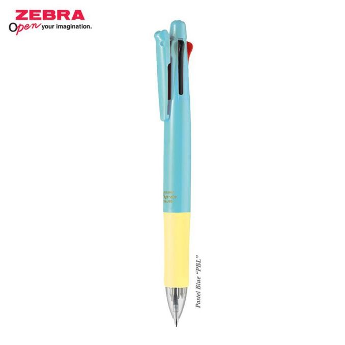 

BARU PULPEN ZEBRA MULTI PASTEL COLOR 4 IN 1