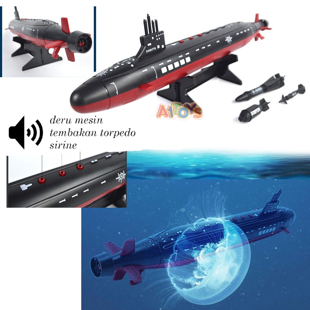 Mainan Kapal Selam Niatur Kapal Selam Mainan Submarine Kado Anak