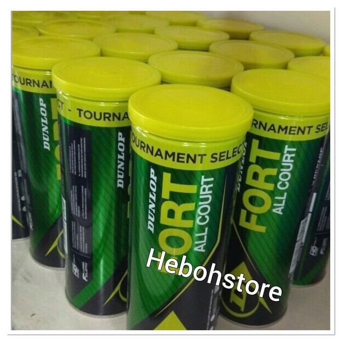 Bola Tenis Dunlop/Tenis Dunlop Fort Isi 3 Fort Original
