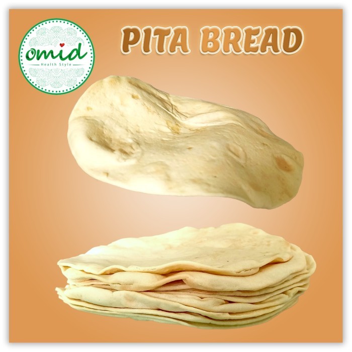 

Goofy - 10 Pcs (50 Gr) - Pita Bread Roti Pita [Diameter 17Cm]