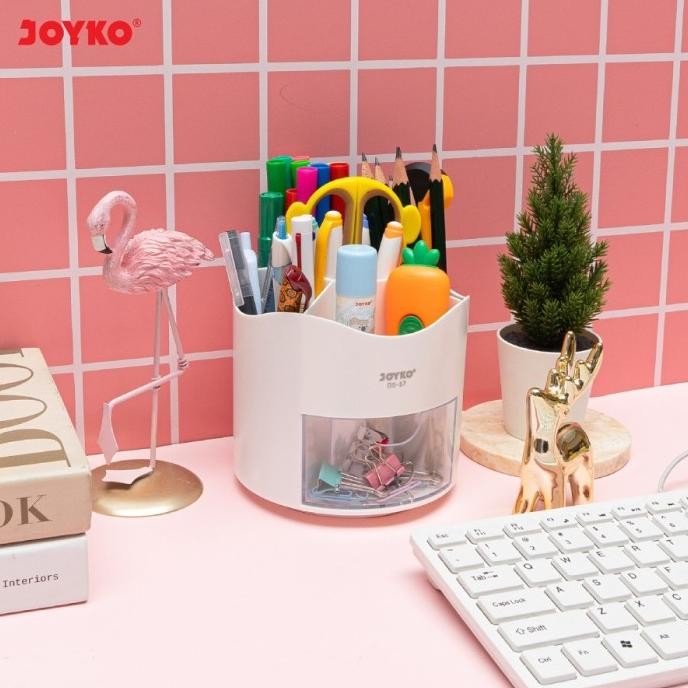

BARU DESK SET/ TEMPAT ALAT TULIS JOYKO DS-57