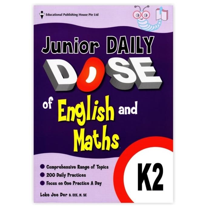 

READY JUNIOR DAILY DOSE OF ENGLISH AND MATHS - K2 | BUKU ANAK TK