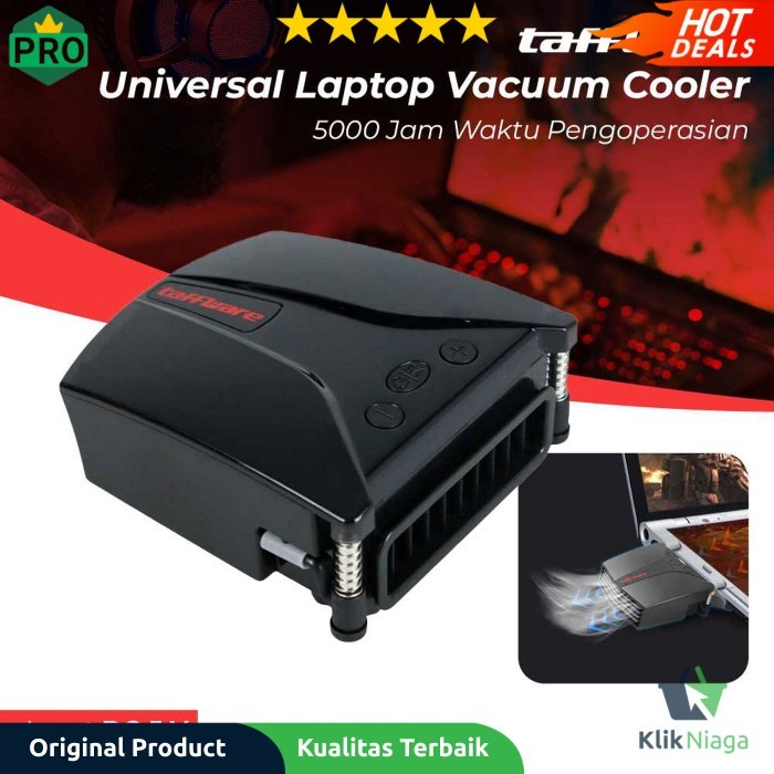 Vacuum Cooler Universal Laptop - LC06 Original Taffware