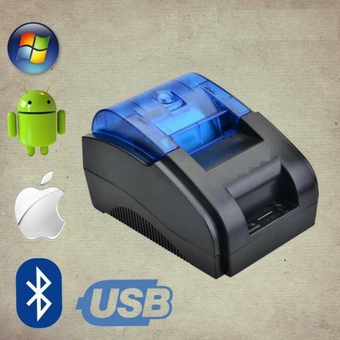 

BARU THERMAL PRINTER BLUETOOTH BARCODE POINT OF SALES (POS) CAFE KASIR