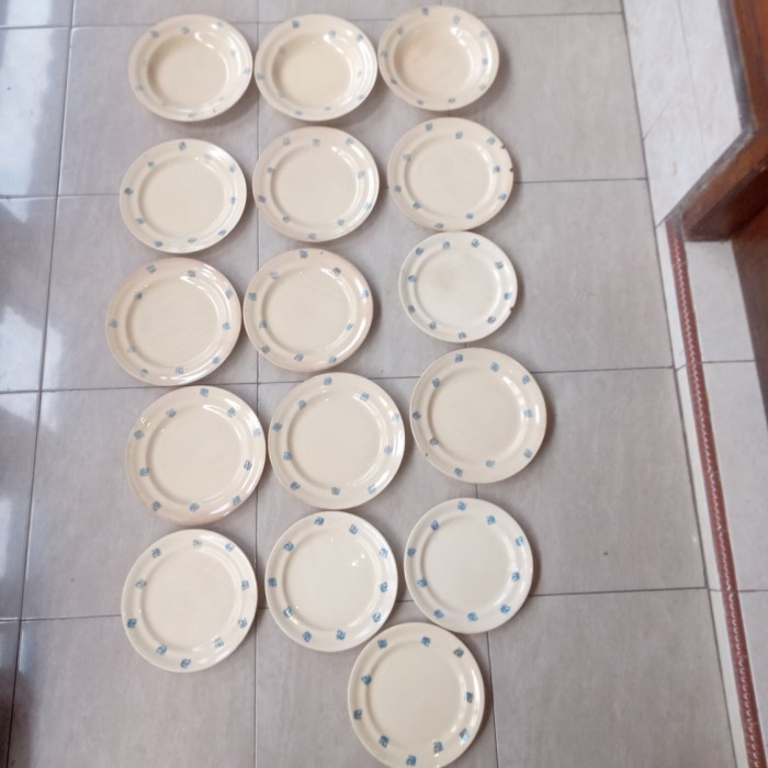 PIRING KERAMIK HOLLAND BELANDA JAMAN VOC