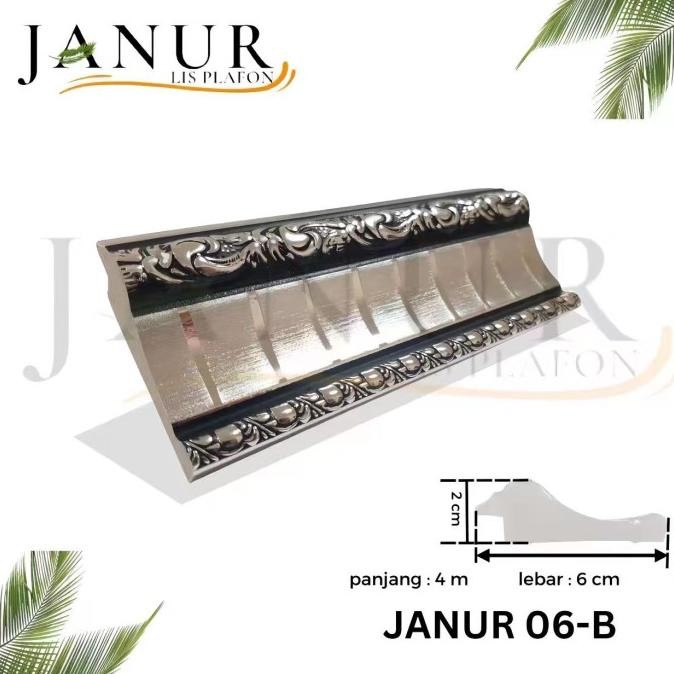 LIS PLAFON PVC MOTIF / LIS PIGURA MOTIF + L 6'CM X P 4'M /BATANG