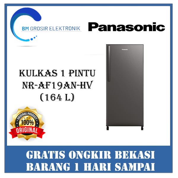 Panasonic NR-AF19AN-HV Kulkas 1 Pintu 164L