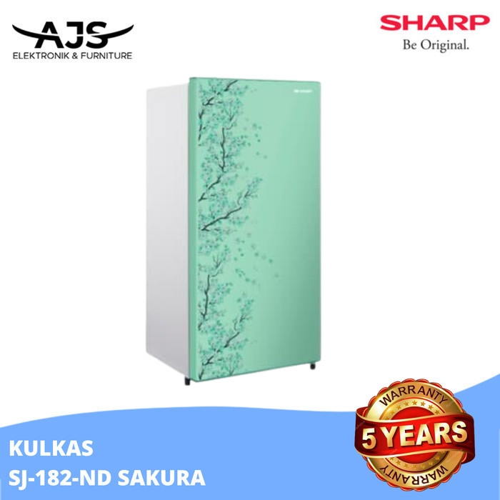 SHARP KULKAS 1 PINTU SJ-N182D-SB/SP/SH / SJN 182