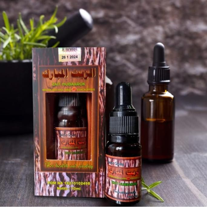 MINYAK ESSENTIAL QUSTHUL HINDY PLUS ZAIT MUBAAROK