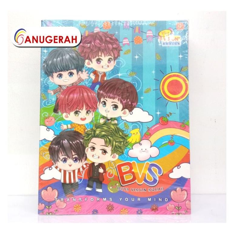 

Terbaru Vision 58 Lembar Buku Tulis (Pack / Isi 10 Pcs)