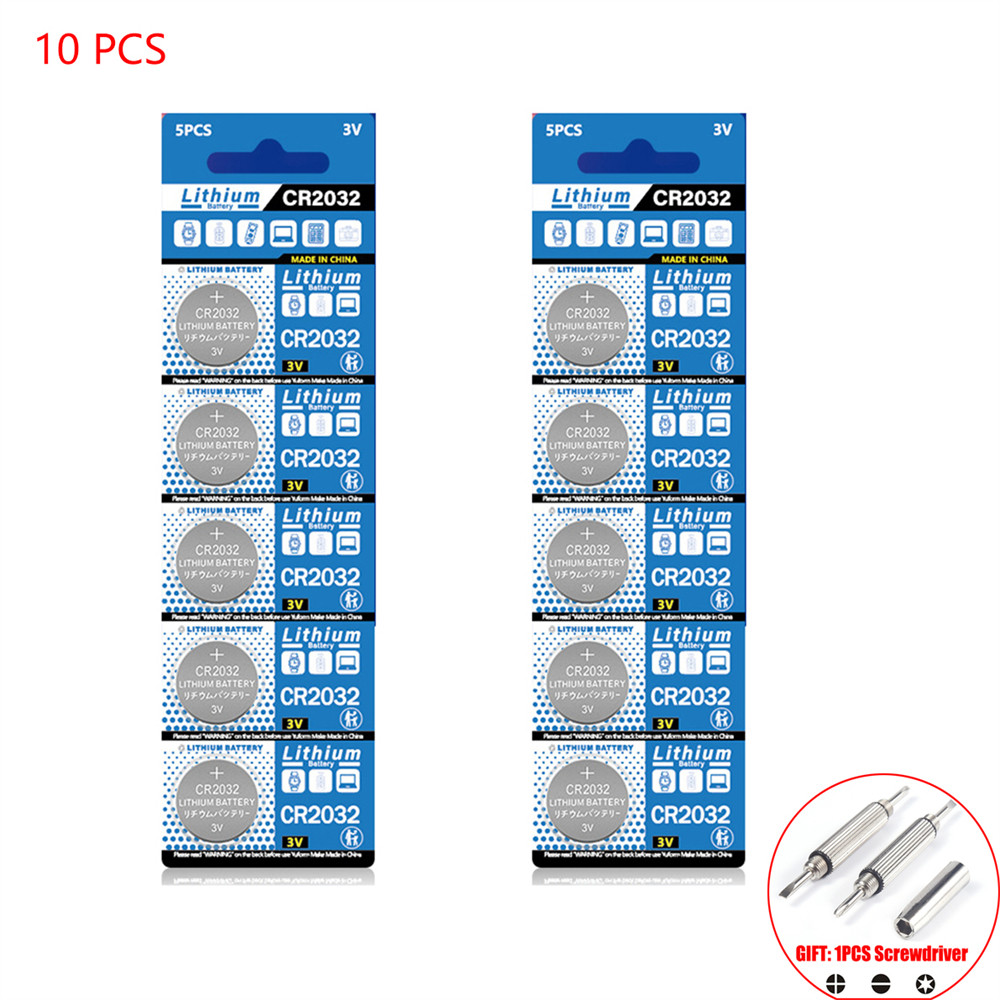 NEW CR2032 3V Lithium Button Battery BR2032 BR2032 ECR2032