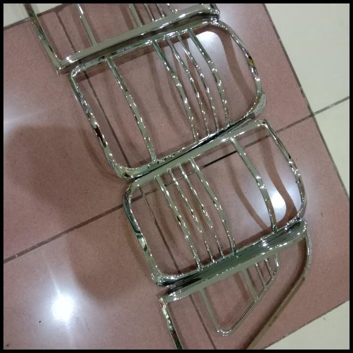 TERMURAH GARNIS LIS LAMPU BELAKANG KIJANG LGX 2002/2003 CHROME