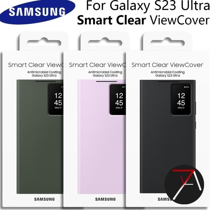 Samsung S23 Ultra S23Ultra Flip Smart View Cover Wallet Case ORI 100%