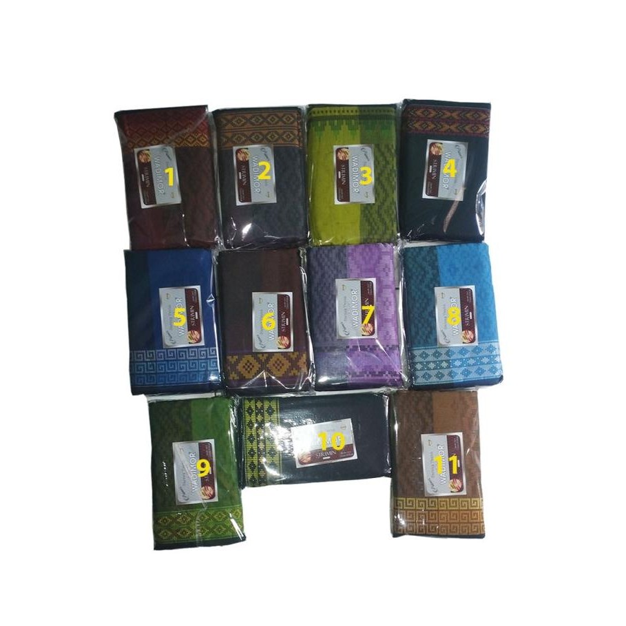 Sarung Wadimor Motif Strimin Tentu Sarung Kita Kualitas Premium