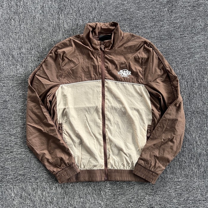 Syna World ‘Syna Logo’ Shell Tracksuit - Brown/Beige