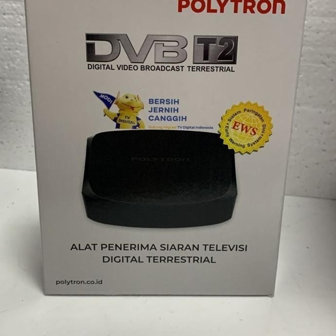 SET TOP BOX POLYTRON DVB PDV 700T2 antena Tv digital LED LCD Tabung BIN