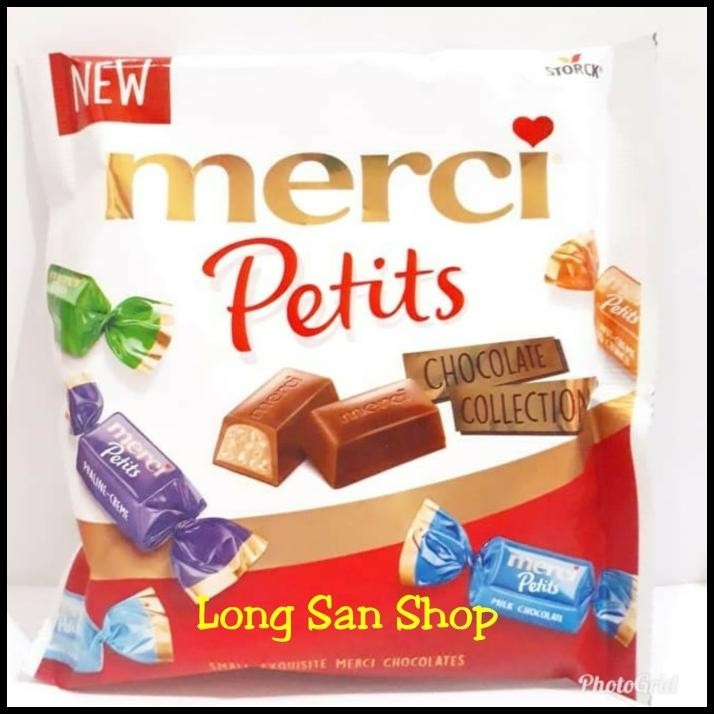 

Promo! Merci Petits Assorted Chocolate Collection 125Gr - Coklat Impor