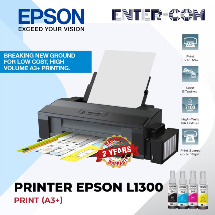 PRINTER EPSON L1300 (A3) GARANSI RESMI EPSON INDONESIA