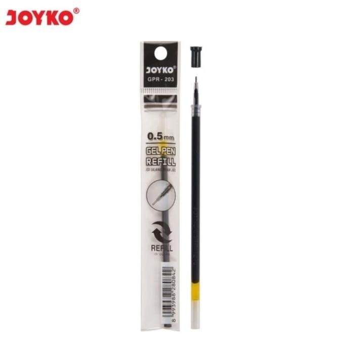 

New Arrival ! Isi Pulpen Gel Joyko 0.5mm GPR 203 - 24 Pcs