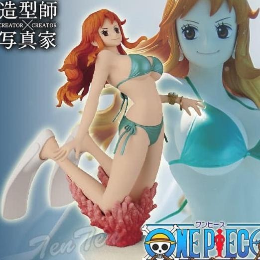 Banpresto CreatorX Creator Anime OnePiece Nami Swimsuit Bikini Figure