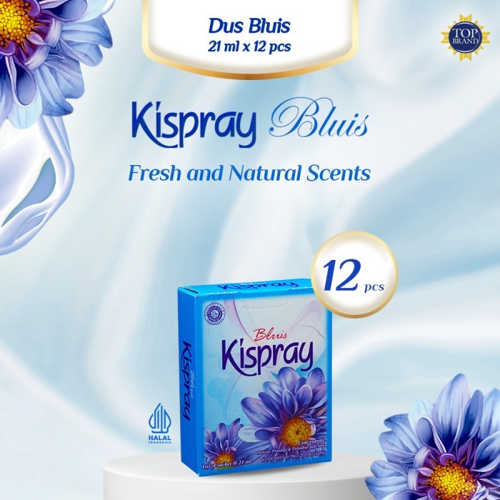 Kispray Bluis 12 Dus x 4 Sachet 21ml