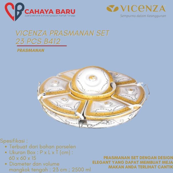 Vicenza Prasmanan Set 23Pcs Ba412