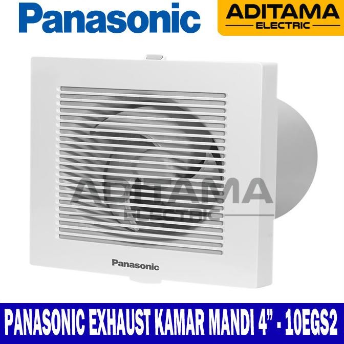 Panasonic Exhaust Fan Kamar Mandi 4Inch  Fv10Egs Fv-10Egs 10-Egs