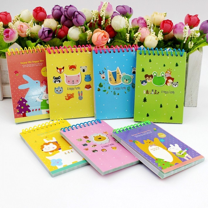 

Notepad Portabel Ukuran Kecil Notebook Koil Mini Portabel