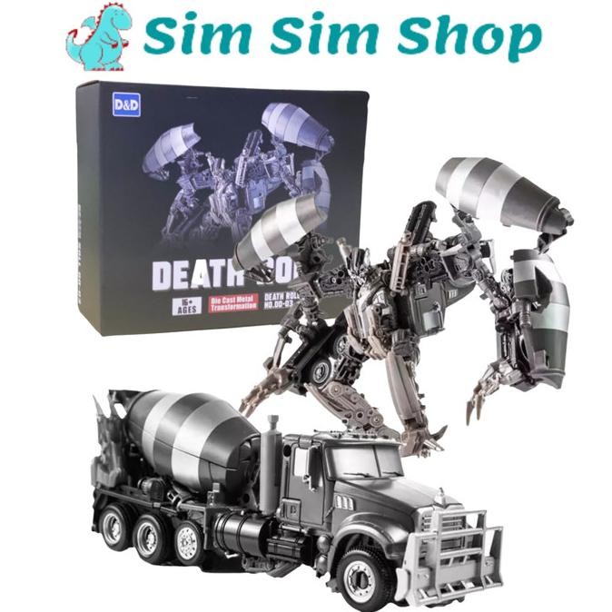 SUPER DEFORMED FIGURE Robot Transformers Deformation DD 03 Devastator Mixmaster Death Roll