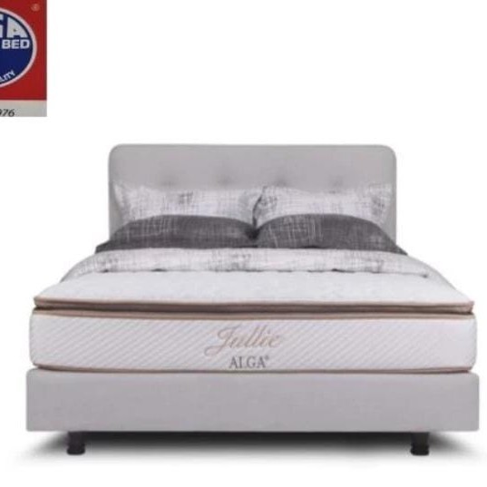 SPRING BED JULLIE MODERN SPRING BED TERBARU ELEGAN SPRING BED ALGA PREMIUM SPRING BED ALGA JULLIE UK