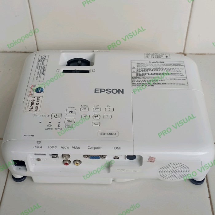 Proyektor Epson Eb S400/ Projector Epson Eb S400 Terlaris 100 % Original