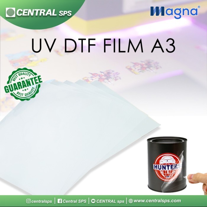 Bahan/Stiker/Pet Film UV DTF A3